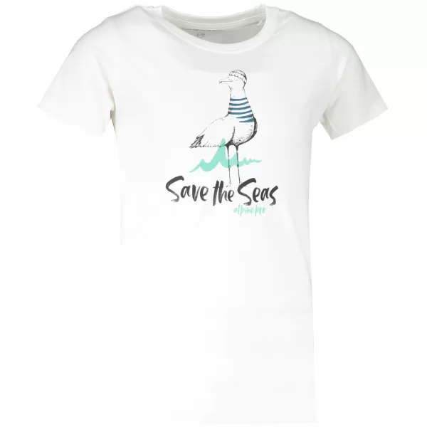  T -shirt ALPINE PRO EKOSO KTST330 БЯЛ 