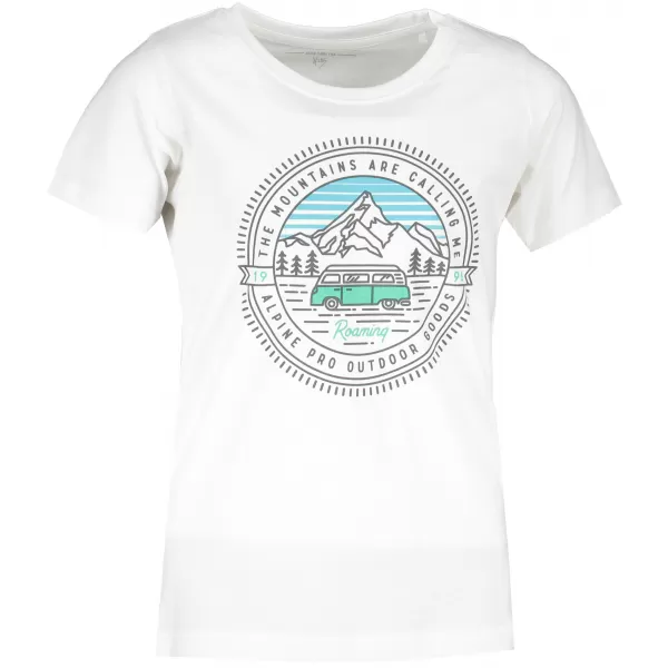  T -shirt ALPINE PRO DODGO 4 KTST312 БЯЛ 