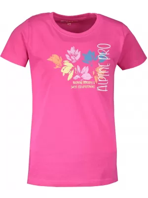 T -shirt ALPINE PRO SPORO 3 KTST318 РОЗОВО