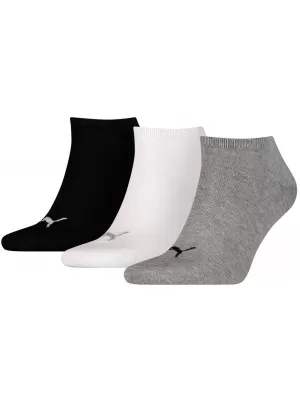 Чорапи PUMA SNEAKER PLAIN 3P СИВО