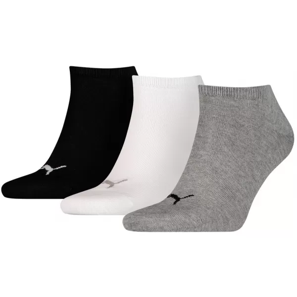  Чорапи PUMA SNEAKER PLAIN 3P СИВО 
