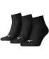 Чорапи PUMA QUARTER PLAIN 3P ЧЕРНО
