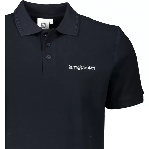  Мъжка тениска с яка ALTISPORT ALM013203 ТЪМНОСИН 