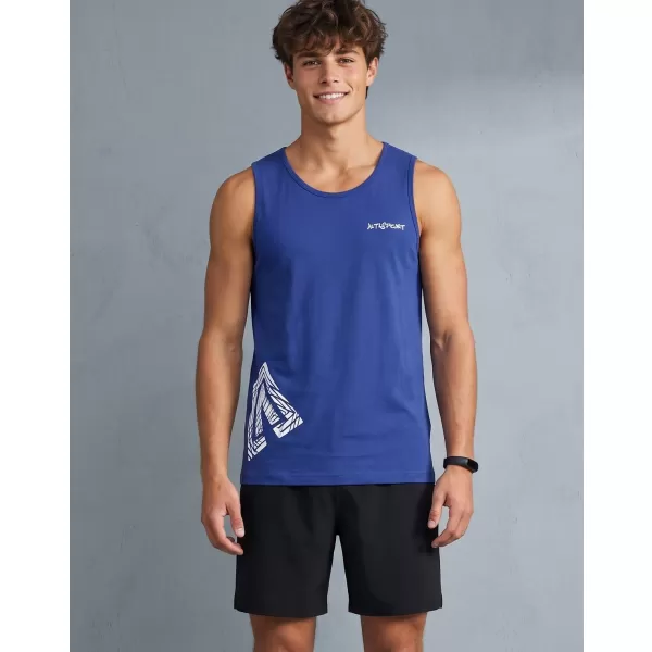  Мъжки потник ALTISPORT ALM013142 КРАЛСКО СИНЬО 
