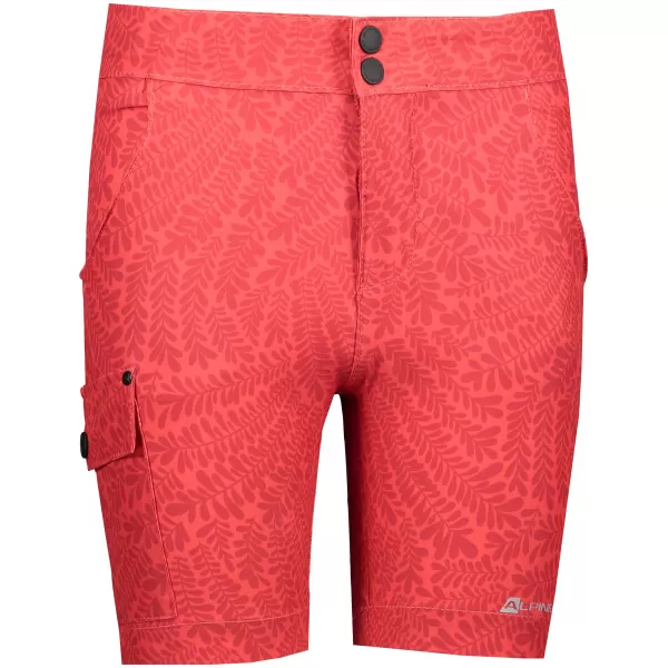  Къси панталони ALPINE PRO DENIELO KPAT211 ЧЕРВЕНО 