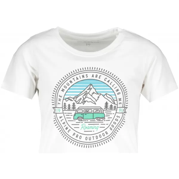  T -shirt ALPINE PRO DODGO 4 KTST312 БЯЛ 