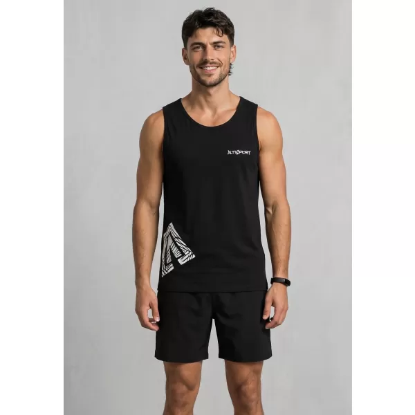  Мъжки потник ALTISPORT ALM013142 ЧЕРЕН 