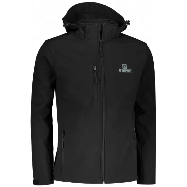  Мъжко софтшел яке ALTISPORT ALM006522 ЧЕРЕН 