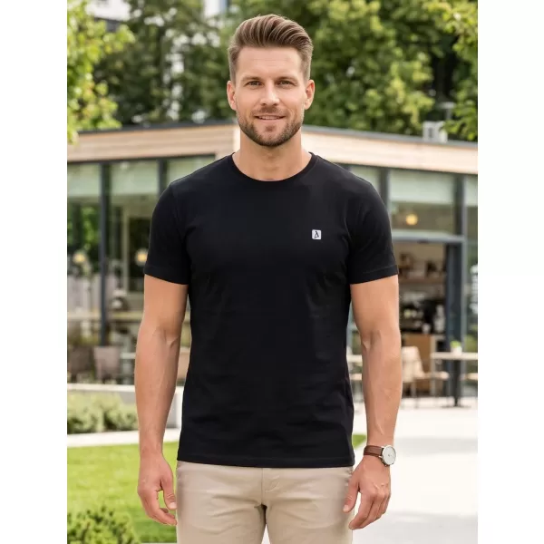  Pánské premium triko ALTISPORT CARRYOVER ALM065153 ČERNÁ 