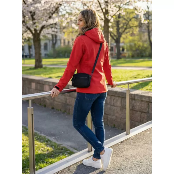  Дамско софтшел яке ALTISPORT ALW056521 ЧЕРВЕН 