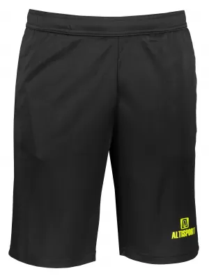 Мъжки шорти ALTISPORT ALM006612 ЧЕРНО И ЗЕЛЕНО