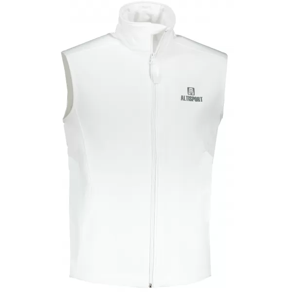  Мъжка софтшел жилетка ALTISPORT ALM006517 БЯЛО 