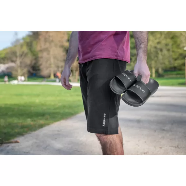  Мъжки чехли ALTISPORT MELOT MBTT264 ЧЕРЕН 