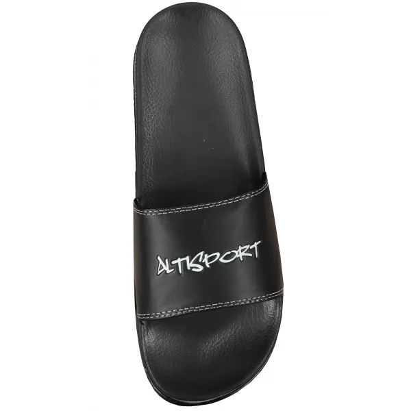  Мъжки чехли ALTISPORT MELOT MBTT264 ЧЕРЕН 