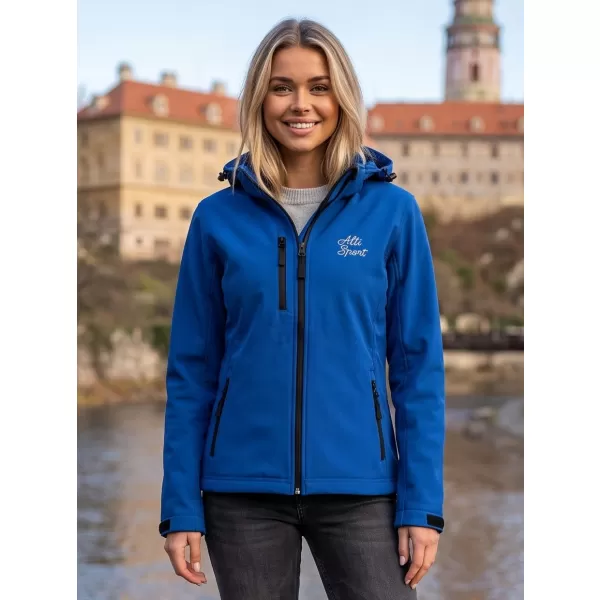  Дамско софтшел яке ALTISPORT ALW056521 КРАЛСКО СИНЬО 