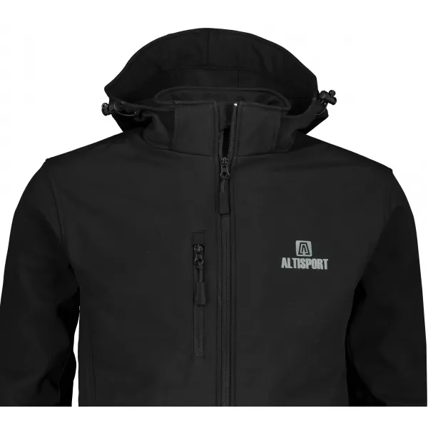 Мъжко софтшел яке ALTISPORT ALM006522 ЧЕРЕН 