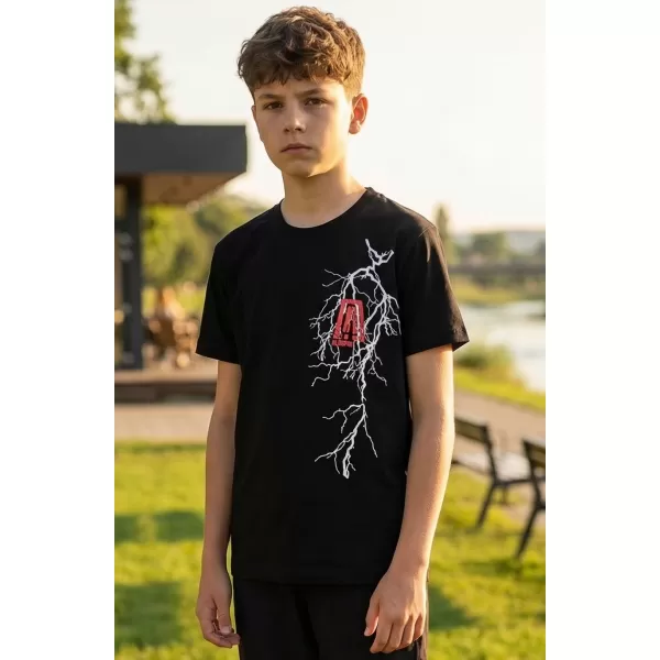 Детска тениска ALTISPORT ALK027138 ЧЕРЕН 