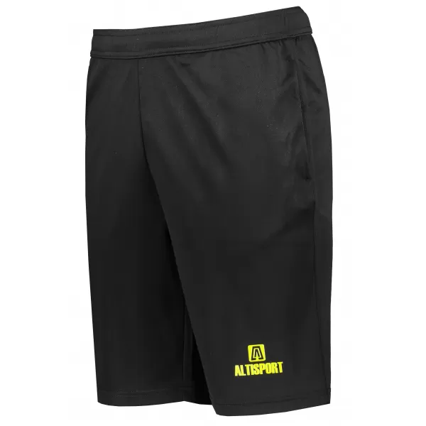  Мъжки шорти ALTISPORT ALM006612 ЧЕРНО И ЗЕЛЕНО 
