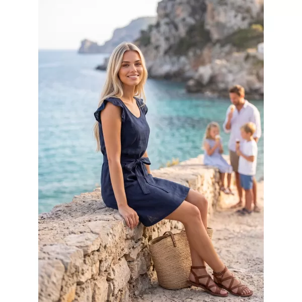  Рокля KIXMI LESLIE ТЪМНО СИНЬО 