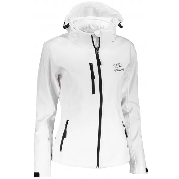  Дамско софтшел яке ALTISPORT ALW056521 БЯЛО 