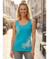Dámské tílko ALTISPORT CARRYOVER ALW016136 TYRKYSOVÁ