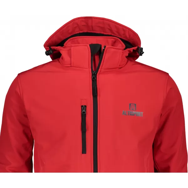  Мъжко софтшел яке ALTISPORT ALM006522 ЧЕРВЕН 