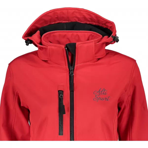 Дамско софтшел яке ALTISPORT ALW056521 ЧЕРВЕН 