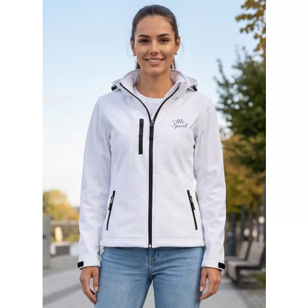  Дамско софтшел яке ALTISPORT ALW056521 БЯЛО 