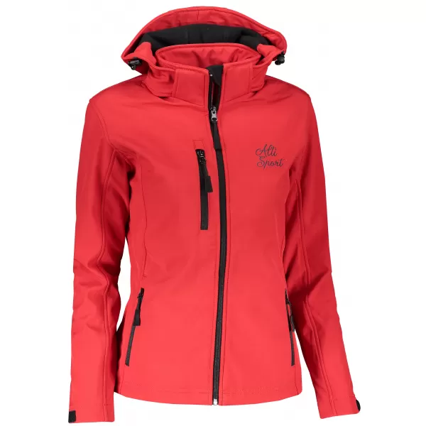  Дамско софтшел яке ALTISPORT ALW056521 ЧЕРВЕН 