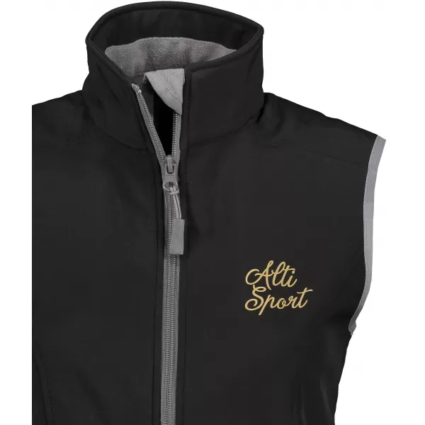  Дамска софтшел жилетка ALTISPORT ALW056516 ЧЕРЕН 