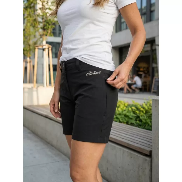  Дамски шорти ALTISPORT NEISA LPAT509 ЧЕРЕН 