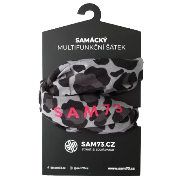 Многофункционален шал SAM 73 ANJANA UN 102 СИВО 