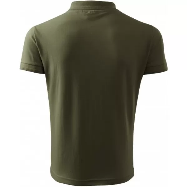  Мъжка тениска с яка MALFINI PIQUE POLO 203 ВОЕННИ 