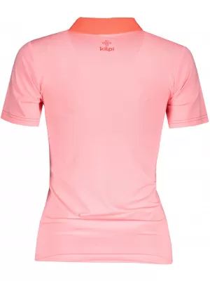 Дамска функционална тениска KILPI COLLAR-W PL0113KI СВЕТЛО РОЗОВО