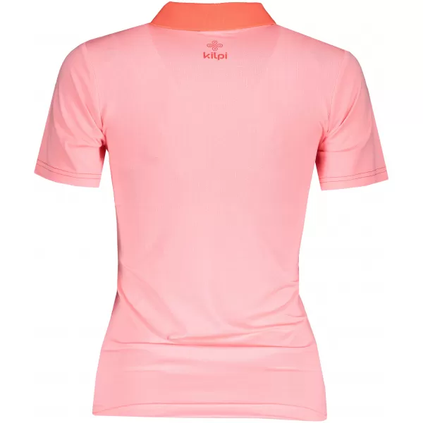  Дамска функционална тениска KILPI COLLAR-W PL0113KI СВЕТЛО РОЗОВО 