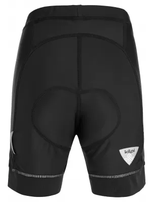 Детски шорти за колоездене KILPI PRESSURE-J PJ0016KI ЧЕРЕН