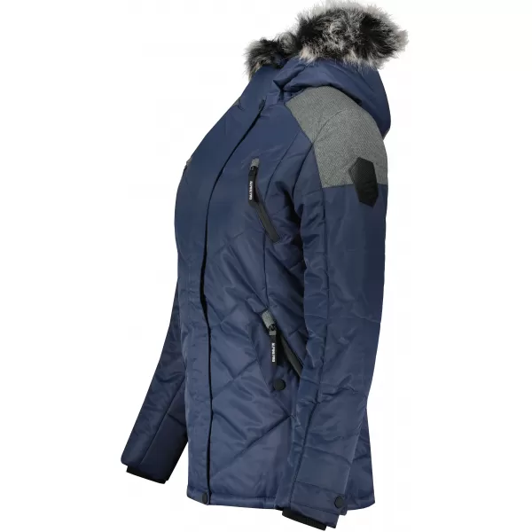  Женско яке ALPINE PRO ICYBA 7 LJCU456 ТЪМНО СИНЬО 