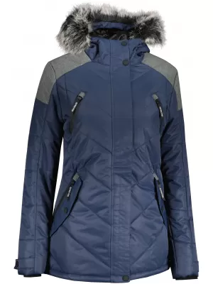 Женско яке ALPINE PRO ICYBA 7 LJCU456 ТЪМНО СИНЬО