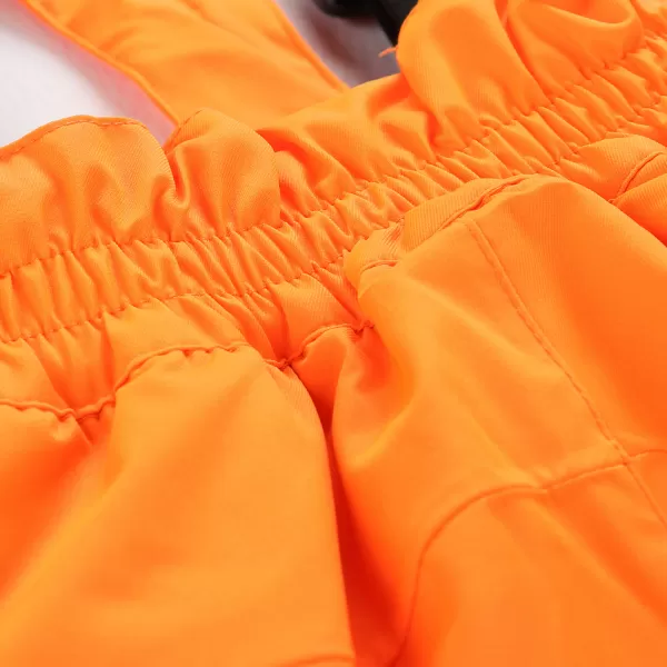  Детски ски панталони ALPINE PRO ANIKO 5 KPAU239 ОРАНЖЕВО 
