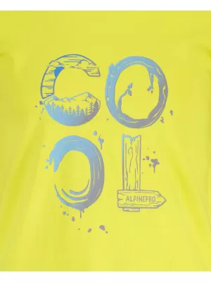 T -shirt ALPINE PRO GWAINO KTSU346 ЗЕЛЕНО