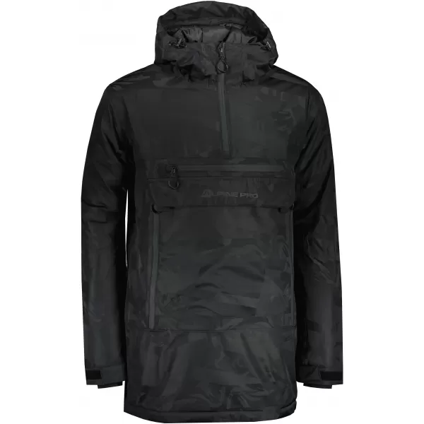  Мъжко зимно яке ALPINE PRO CLOC MJCU527 ЧЕРНО/ЗЕЛЕНО 