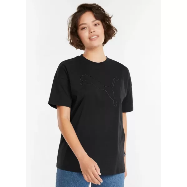  Дамска тениска PUMA HER TEE 589493-01 ЧЕРЕН 