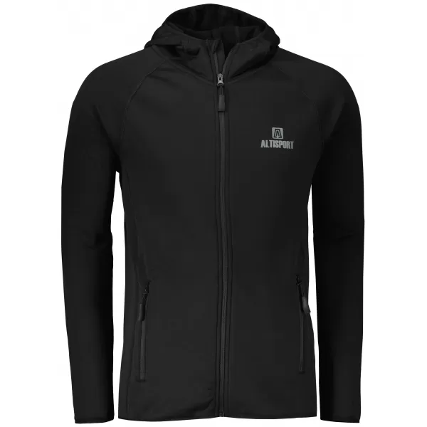  Мъжки премиум суичър ALTISPORT ALM006417 ЧЕРЕН 