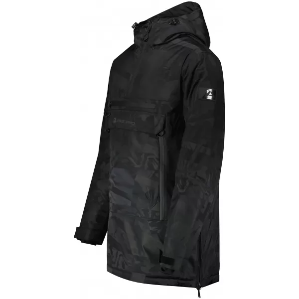  Мъжко зимно яке ALPINE PRO CLOC MJCU527 ЧЕРНО/ЗЕЛЕНО 