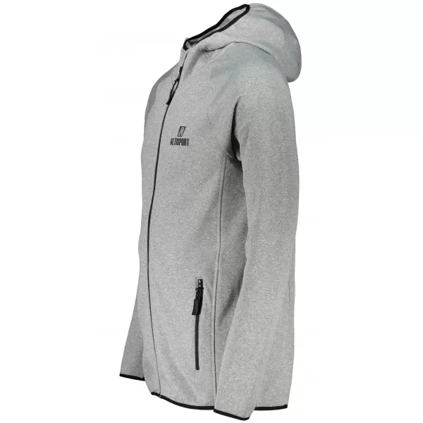  Мъжки премиум суичър ALTISPORT ALM006417 ТЪМНОСИВИ ОТБЛЯСЪЦИ 