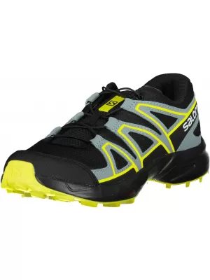 Детски маратонки SALOMON SPEEDCROSS J L41447100 ЧЕРНО/ЧЕРНО/ЗЕЛЕНО