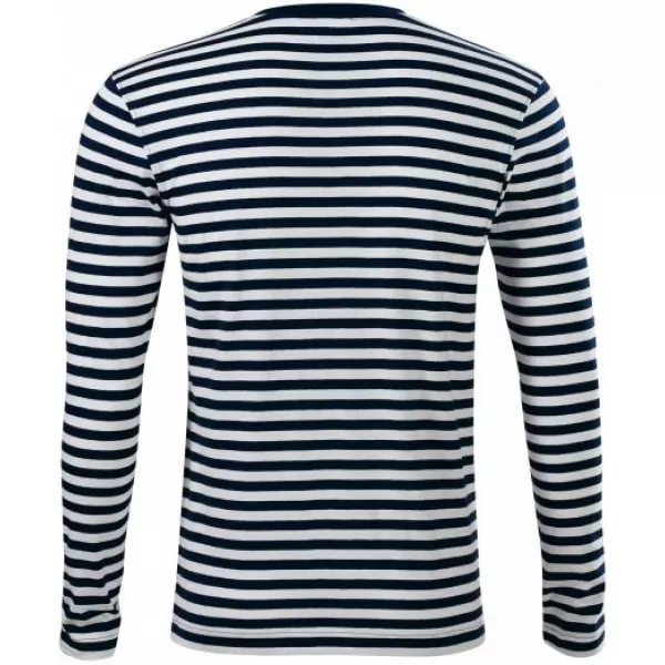  Дамска тениска с дълъг ръкав MALFINI SAILOR LS 807 МОРСКО СИНЬО 