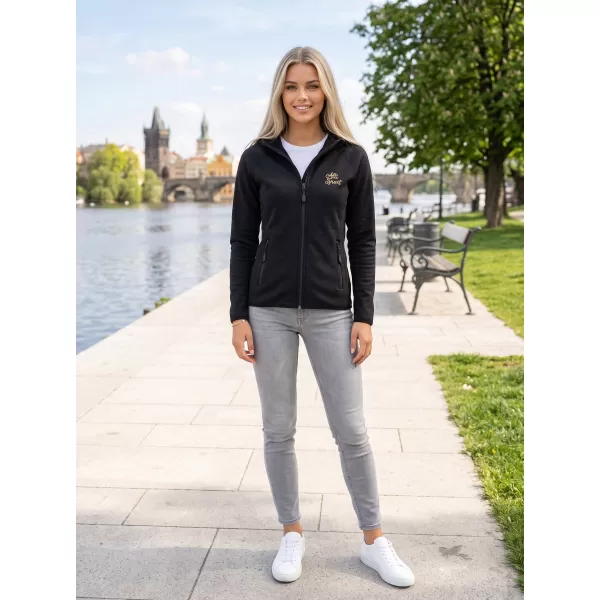  Дамски премиум суичър ALTISPORT ALW056418 ЧЕРЕН 