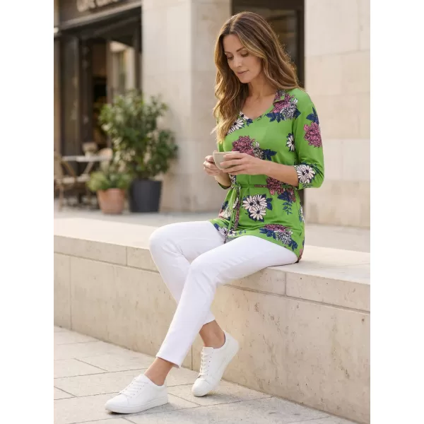 Дамска тениска KIXMI MELISSA ЗЕЛЕНО 