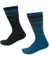 Чорапи PUMA CREW HERITAGE STRIPE 2P 907944-05 ЧЕРЕН